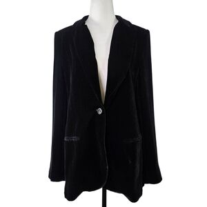 Pinko Silk Velvet Split back Blazer